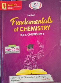 Image of FUNDAMENTALS OFF CHEMISTRY BSC I